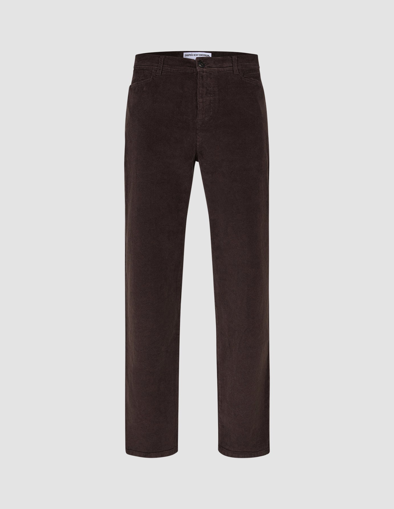 Corduroy Pants Relaxed Fit Deep Espresso